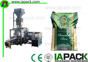Premade Rice Open Bouth Bagging Machine Automatic Bag Placer