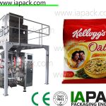 màquina automàtica d'envasament d'avena màquina d'envasat d'aliments màquina d'envasat automàtica de grànuls per a farina de civada